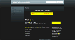 Desktop Screenshot of meanwoodgarage.co.uk